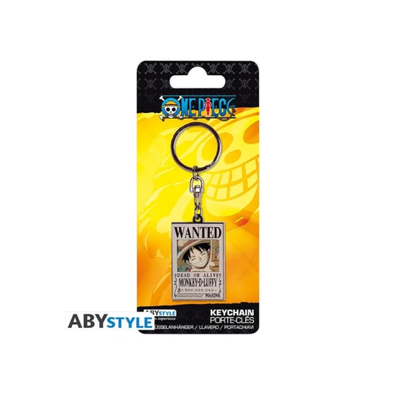 Μπρελόκ Abysse Corp One Piece Wanted Luffy image 4