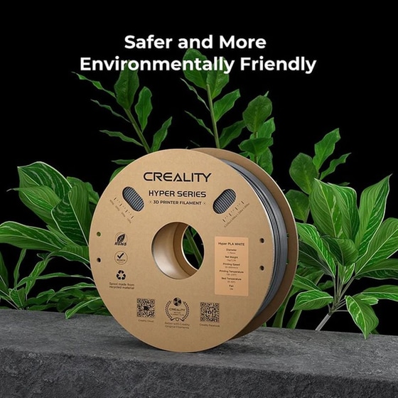 CREALITY Νήμα 3D Εκτυπωτή HYPER ABS 1kg 1.75mm - Γκρι image 3