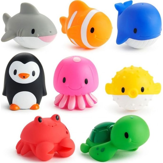 Παιχνίδια Μπάνιου Munchkin Ocean - 8 τμχ image 0