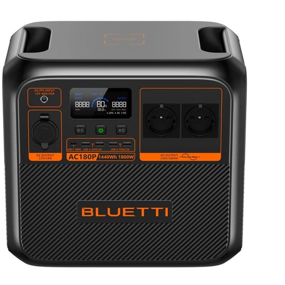 Bluetti Power Station AC180P 1.440Wh - Μαύρο image 3