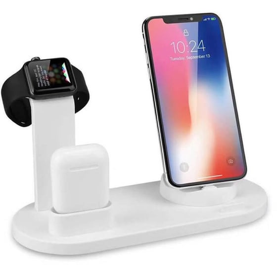 Ασύρματος Φορτιστής Andowl Qi Pad Q-L023 - Λευκό image 0