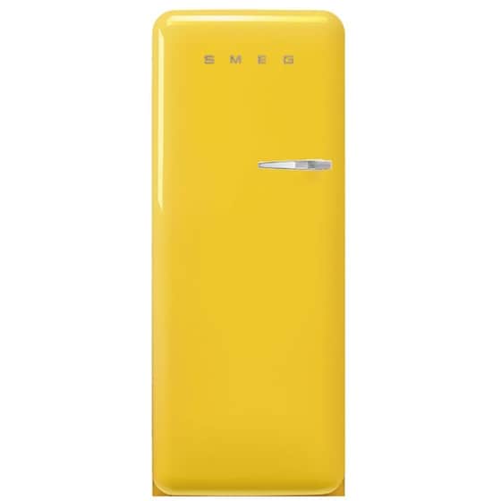 SMEG FAB28LYW6 270 Lt Κίτρινο Ψυγείο Μονόπορτο image 0