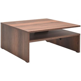 Τραπεζάκι Σαλονιού Spitishop από MDF 90x90x42cm - Καφέ