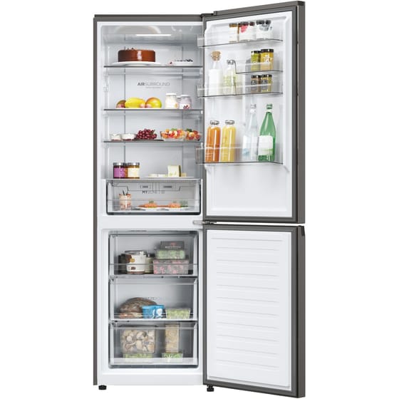 HAIER HDPW3618DNPD Total No Frost 352 Lt Ανθρακί Ψυγειοκαταψύκτης image 2