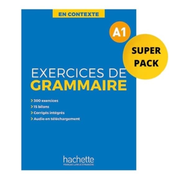 Exercices De Grammaire En Contexte A1 Super Pack ( + Cadeau Surprise) image 0