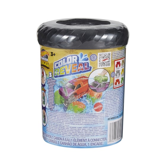 Hot Wheels Οχήματα Monster Trucks - Color Reveal (4 Σχέδια) image 9