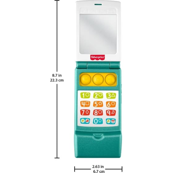 Εκπαιδευτικό Κινητό Τηλεφωνάκι Fisher Price Laugh & Learn image 2