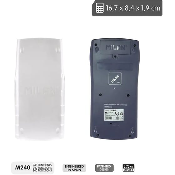 Αριθμομηχανή Milan Επιστημονική M-240 430 Since 1918 Collection image 4