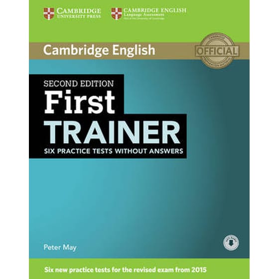 First Trainer Six Practice Tests Without Answers with Audio image 0