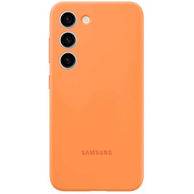 SAMSUNG Θήκη Samsung Galaxy S23 - Samsung Silicone Cover - Orange