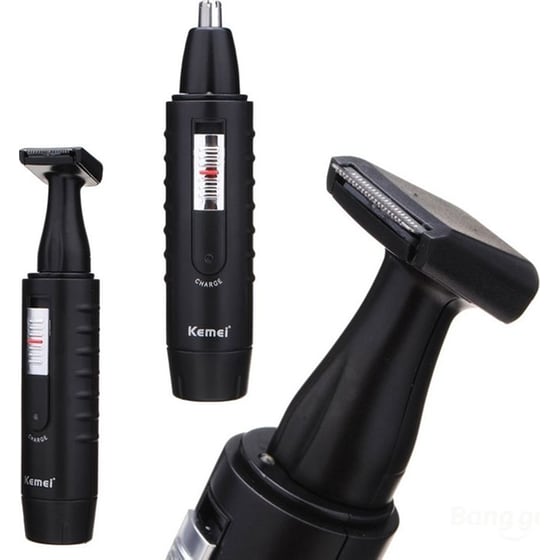 ΚΕΜΕΙ KM-9688 Trimmer Επαναφορτιζόμενο Μαύρο image 2