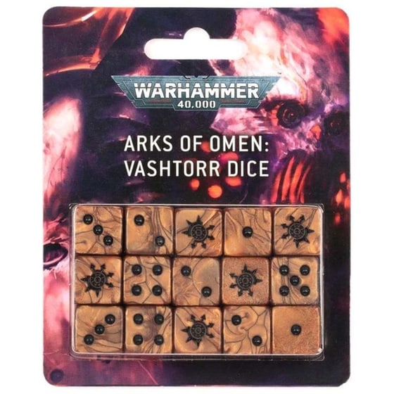 Arks Of Omen: Vashtorr Dice Warhammer 40k GAMES WORKSHOP image 0