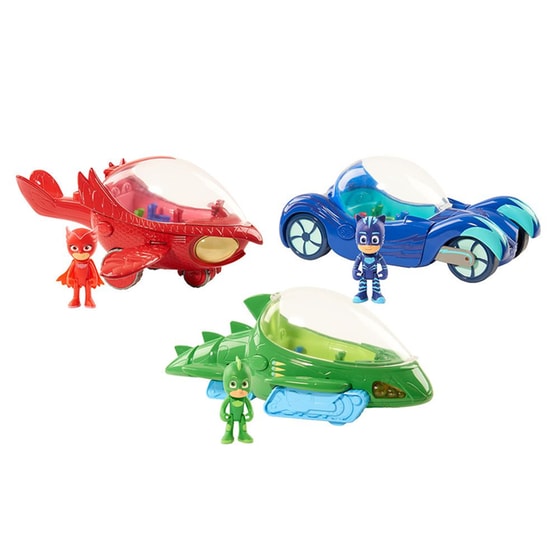 Σετ PJ Masks Φιγούρα και Όχημα Deluxe (1 Τεμάχιο) image 1