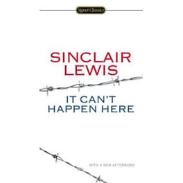 It Can't Happen Here
