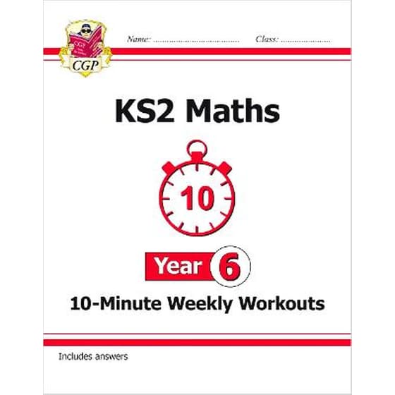 KS2 Year 6 Maths 10-Minute Weekly Workouts image 0