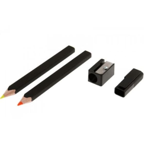 Σετ Γραφής Moleskine 2 Μολύβια Highlighter με Γόμα και Καπάκι  (4 Τεμάχια) image 0