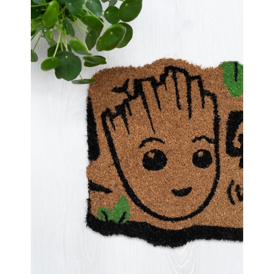 Πατάκι Εισόδου Erik Marvel Groot 40x60 cm - Καφέ image 5