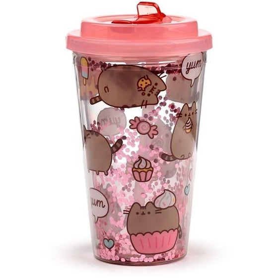 Παγούρι&nbsp;Puckator με&nbsp;Καλαμάκι&nbsp;Pusheen&nbsp;the&nbsp;Cat 500ml image 2