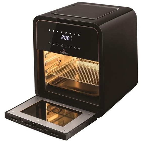 BERLINGER HAUS BH-9549 με Πόρτα 12 L Μαύρο Φριτέζα Αέρος image 3