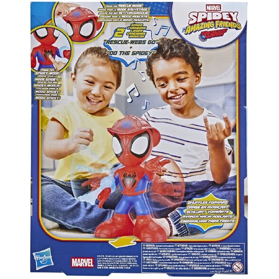Φιγούρα Hasbro Marvel Spidey and his Amazing Friends - Dance n' Rescue Spidey (25.4cm) image 1