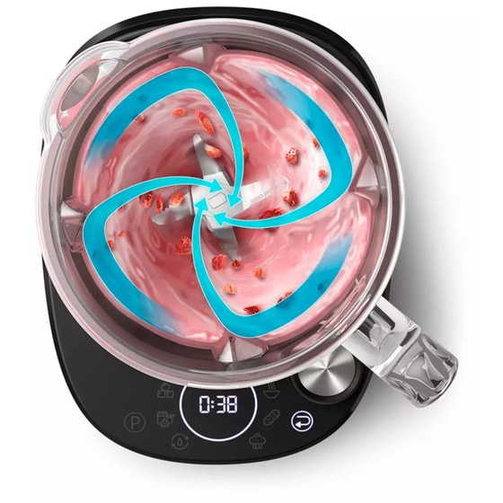 PHILIPS Series 7000 HR3760/10 2 L 1500 W Ασημί Μπλέντερ image 8