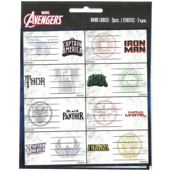 Ετικέτες Gim Max Avengers (2 Τεμάχια) image 0
