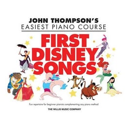 John Thompson's Piano Course First Disney Songs