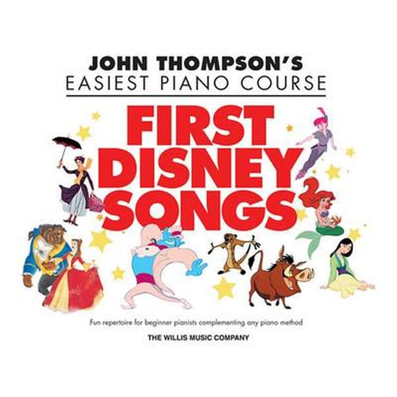 John Thompsons Piano Course First Disney Songs