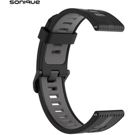 Λουράκι Sonique Sport Band Για Amazfit Smartwatches 22mm - Μαύρο