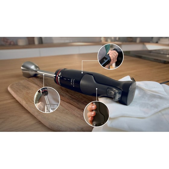 Σετ Ραβδομπλέντερ BOSCH ERGOMASTER SERIES 4 MSM4B621 1000 W Μαύρο image 7