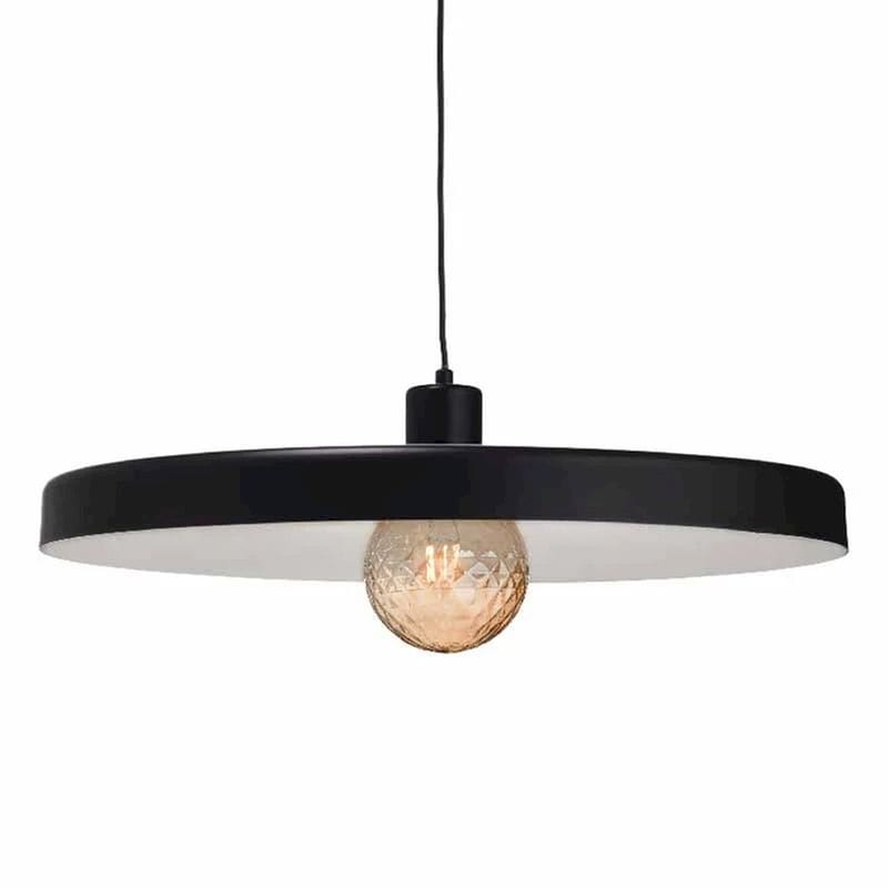 ACA DECOR Φωτιστικό Οροφής Μονόφωτο Aca Domenica Od5392lbk Μεταλλικό - Μαύρο