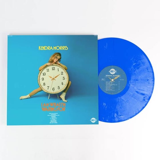 I Am What I'm Waiting For (Blue W/ White Swirl Vinyl) image 1