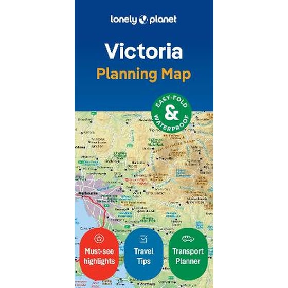 Lonely Planet Victoria Planning Map image 0