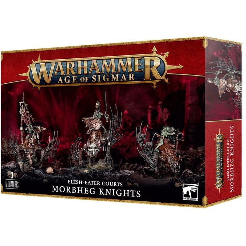 GAMES WORKSHOP Flesh-eater Courts: Morbheg Knights Warhammer: Age of Sigmar GAMES WORKSHOP