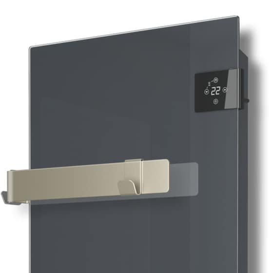 RADIALIGHT SILK Πετσετοκρεμάστρα Μπάνιου 750W Γκρι image 1