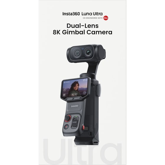 Action Camera Insta360 Luna Ultra Standard - Cosmic Black image 8