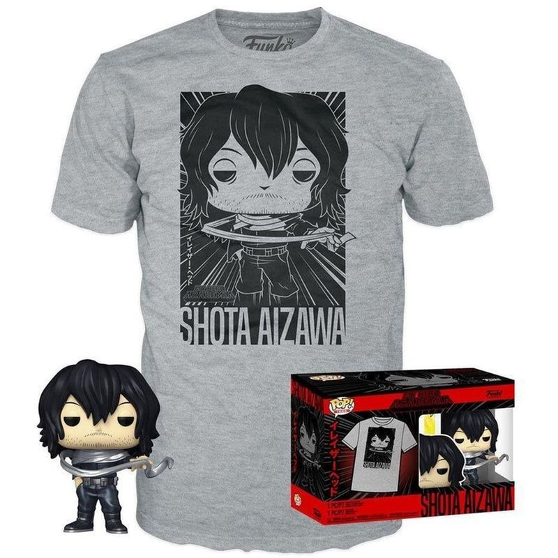 FUNKO Funko Pop! Box - Animation - My Hero Academia - Shota Aizawa Pop! Tee (L)