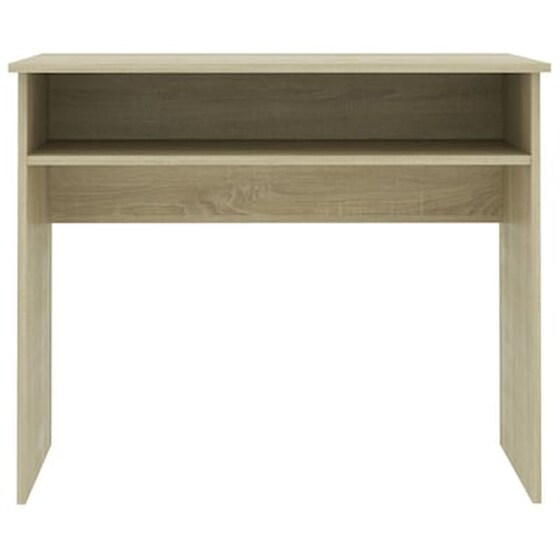 Γραφείο Μελέτης VidaXL από Μοριοσανίδα 90x50x74cm - Sonoma/Μπεζ image 4