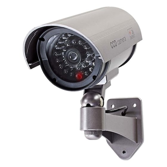 Nedis Dumcb40gy Dummy Security Camera, Bullet, Ip44, Grey 233-0051 image 0