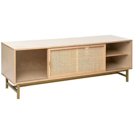 Έπιπλο Τηλεόρασης Spitishop MDF 140x40x50cm - Καφέ