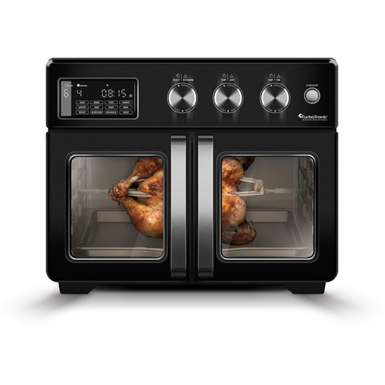 TURBOTRONIC airchef Pro TT-AFD32 32 Lt Μαύρο Ηλεκτρικό Φουρνάκι image 1