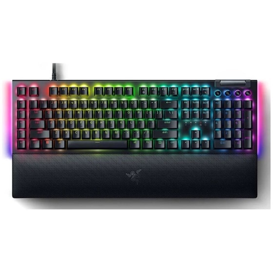 Razer BlackWidow V4 Gaming Μηχανικό Πληκτρολόγιο με Razer Green διακόπτες και RGB Μαύρο (US) image 0