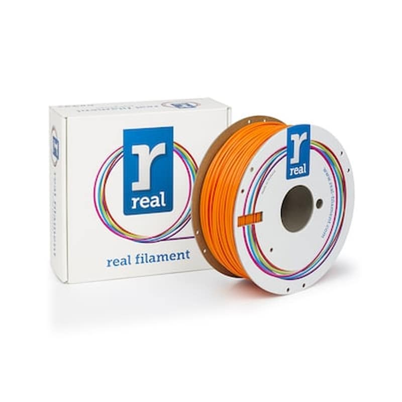 Real Pla 3d Printer Filament - Fluorescent Orange - Spool Of 1kg - 2.85mm (refplaforange1000mm3)
