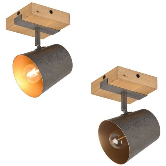 Σποτ Μονόφωτο Trio Bell Nickel Antique image 3