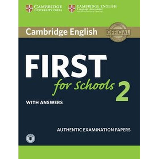 Cambridge English First for Schools 2 Student's Book with Answers and Audio 2 image 0