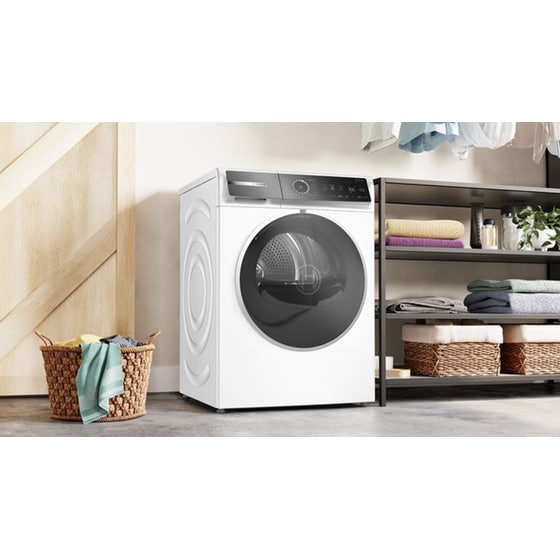 BOSCH WRB247D0GR 9 kg με Αντλία Θερμότητας Λευκό Στεγνωτήριο Ρούχων image 5