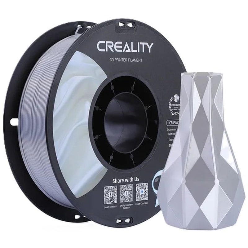 CREALITY Νήμα 3D Εκτυπωτή CR-SILK 1kg 1.75mm - Ασημί