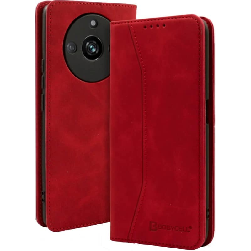 Θήκη Realme 11 Pro Plus - Bodycell Πορτοφόλι - Red