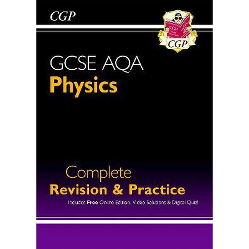 GCSE Physics AQA Complete Revision Practice includes Online Ed, Videos Quizzes