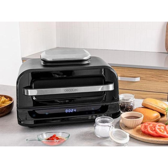 CECOTEC Cecofry FireDome 6000 CEC-04951 2400 W 6 L Μαύρο Φριτέζα Αέρος image 8